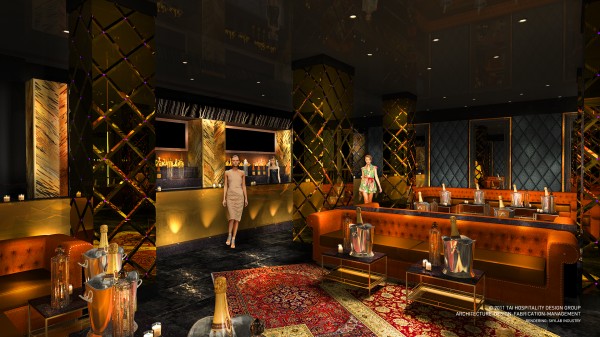 Once used exclusively for VIPs, Josephine's Gold Room will soon have a 30+ foot bar along the far wall and open up to the rest of the venue! 
