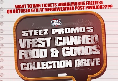 virgin freefest food drive